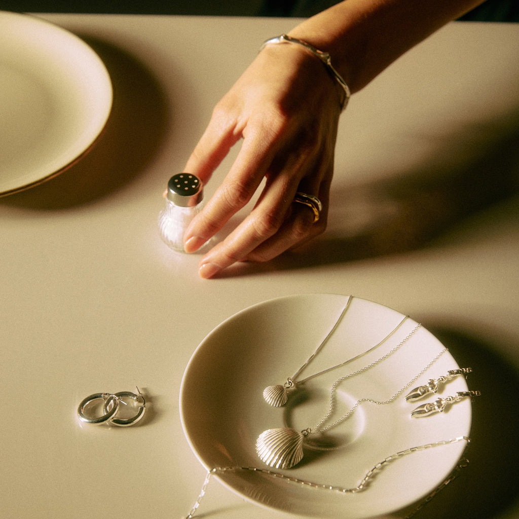 Chunky Chain Necklace in Silver - Sister the brand