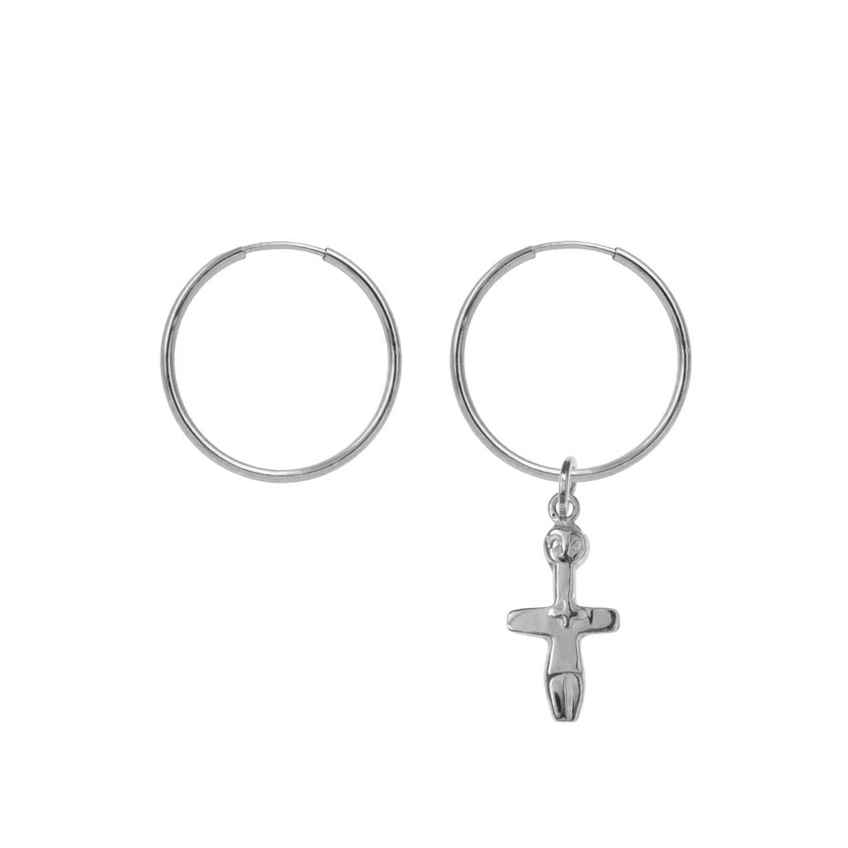 Fertility Figure Earrings outlet in Sterling Silver or Gold