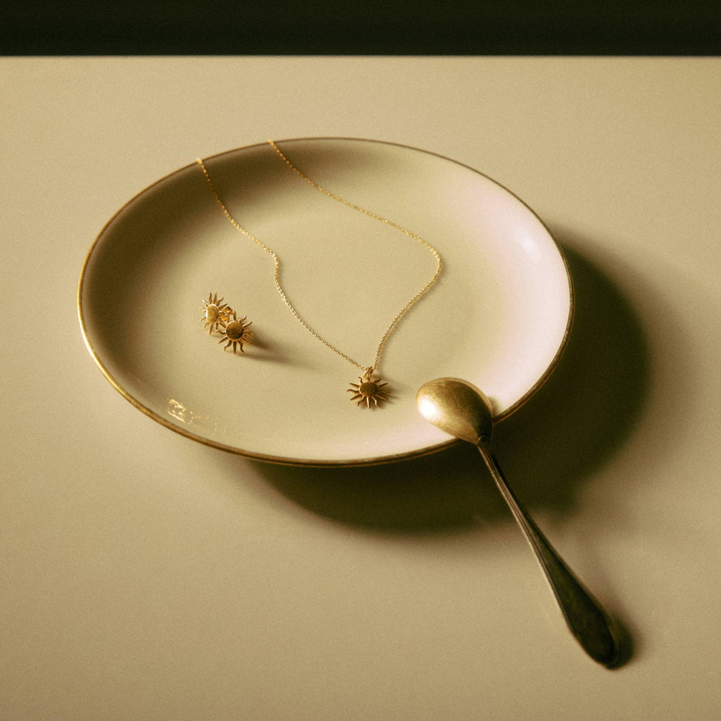 NANDI X SISTER Sun Pendant - Gold - Sister the brand