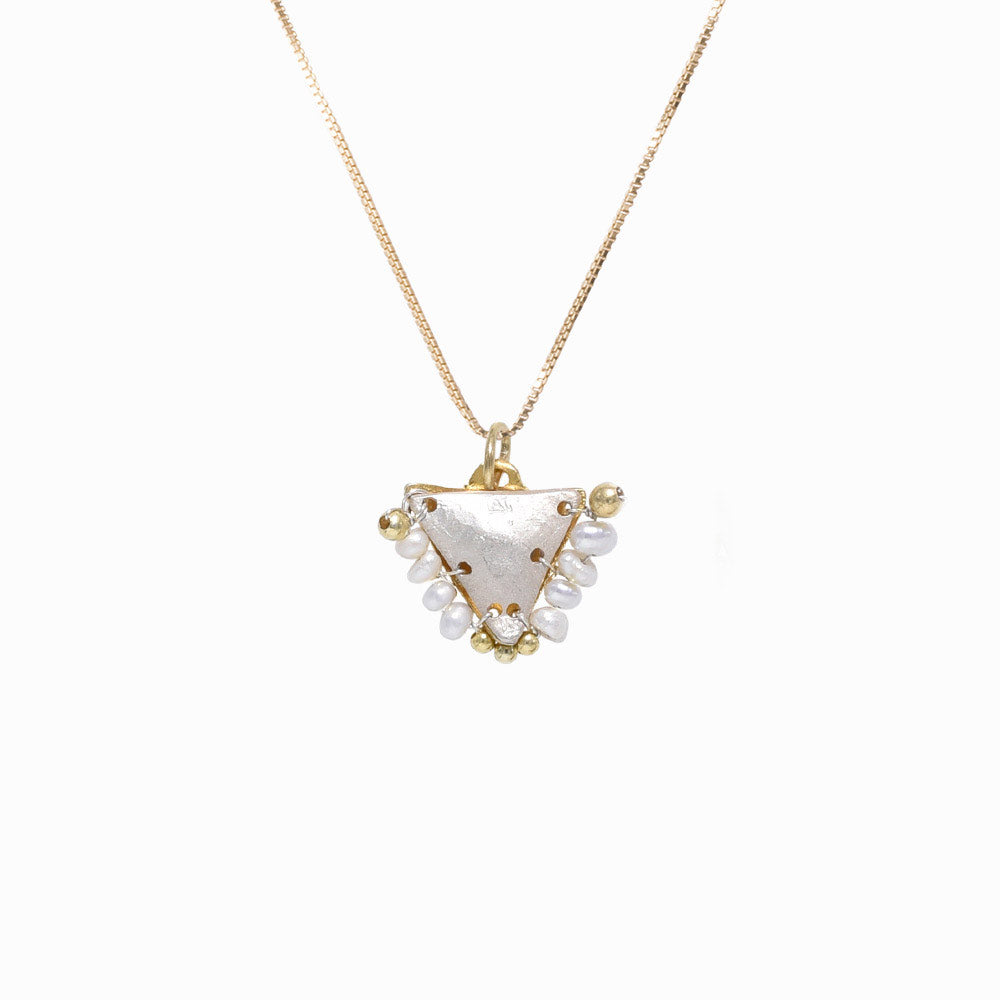 AMAYA White Pearl Eye Pendant - Baby - Sister the brand