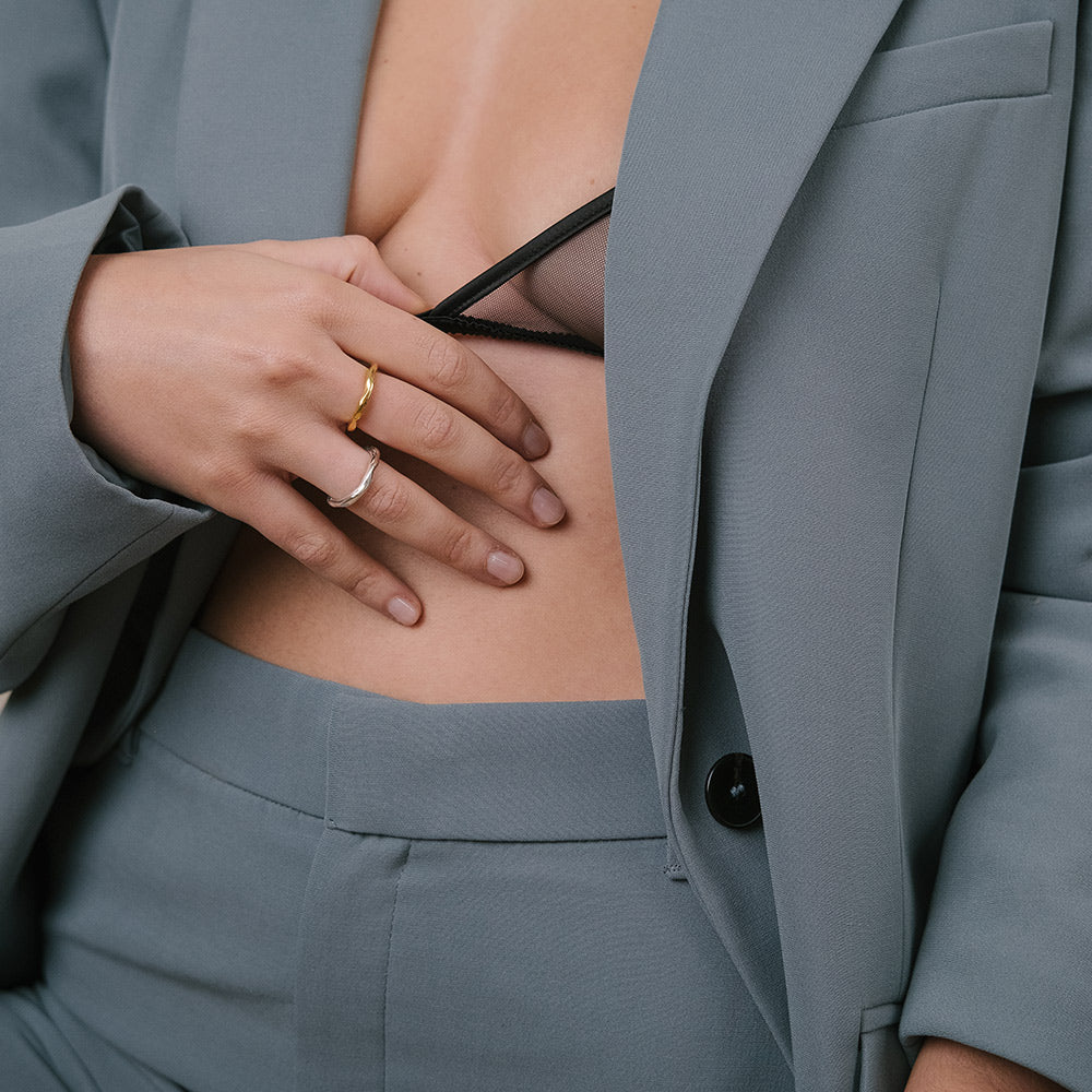 Kyma Ring - Gold-Plated Silver - Sister the brand