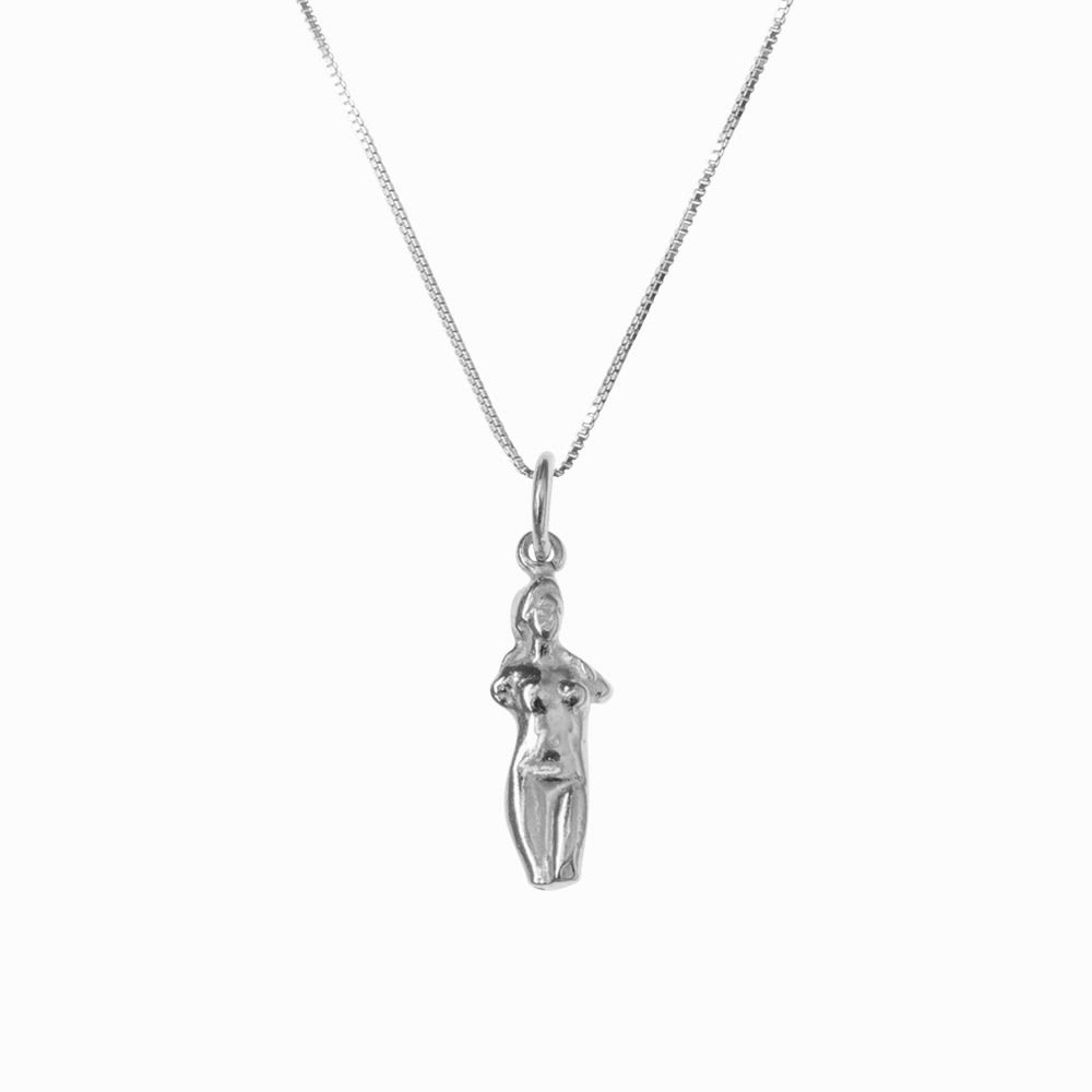 Aphrodite Pendant & Necklace - Silver - Large - Sister the brand
