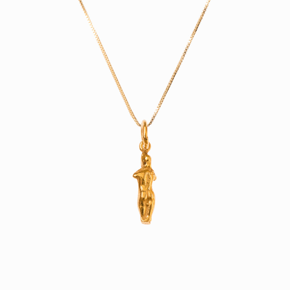 Aphrodite Pendant & Necklace - Gold-Plated Silver - Small - Sister the brand