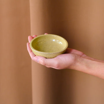 Yellow ceramic dip bowl - Sister the brand
