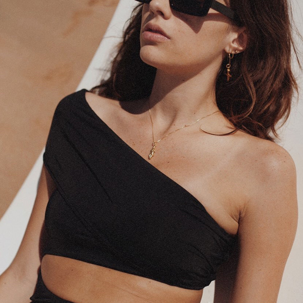 Aphrodite Pendant & Necklace - Gold-Plated Silver - Large - Sister the brand