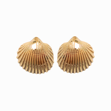 Shell Earrings set - Gold-Plated Silver - Sister the brand