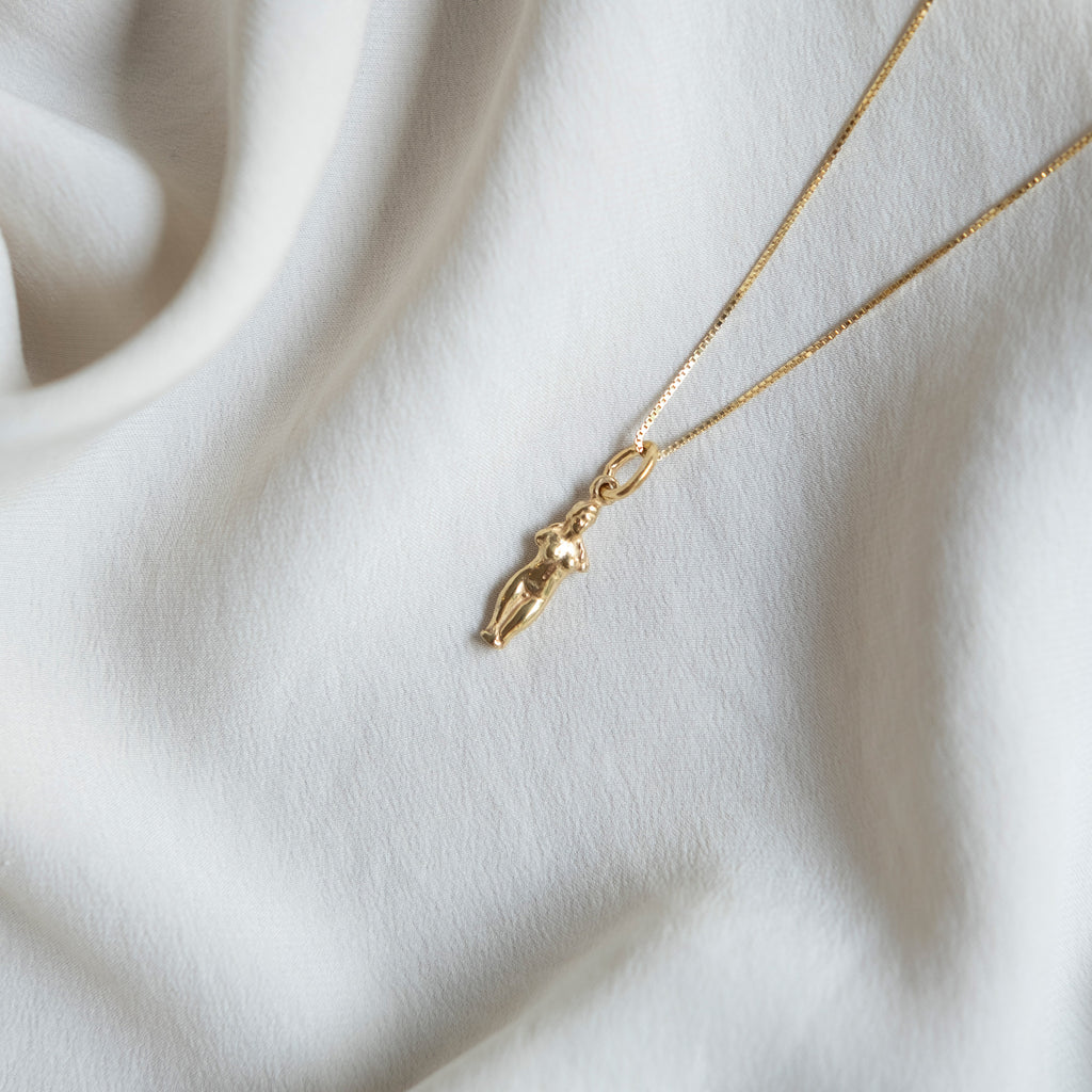 Aphrodite Pendant & Necklace - Gold-Plated Silver - Small - Sister the brand