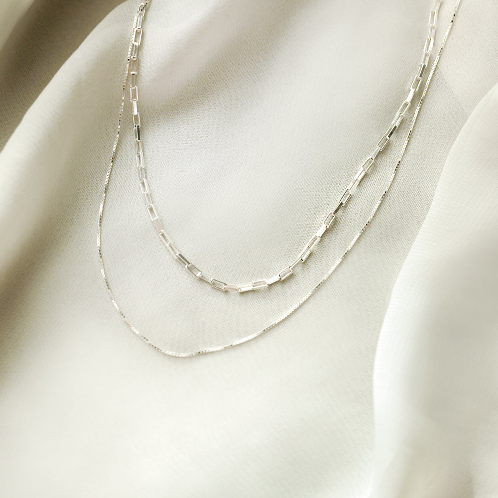 Chunky Chain Necklace in Silver – Sister