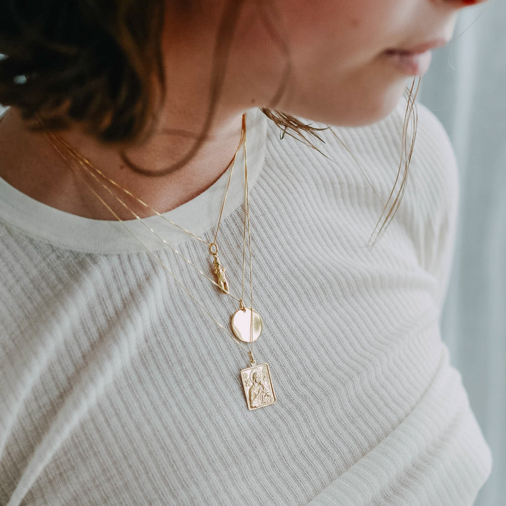 Aphrodite Pendant & Necklace - Gold-Plated Silver - Small - Sister the brand