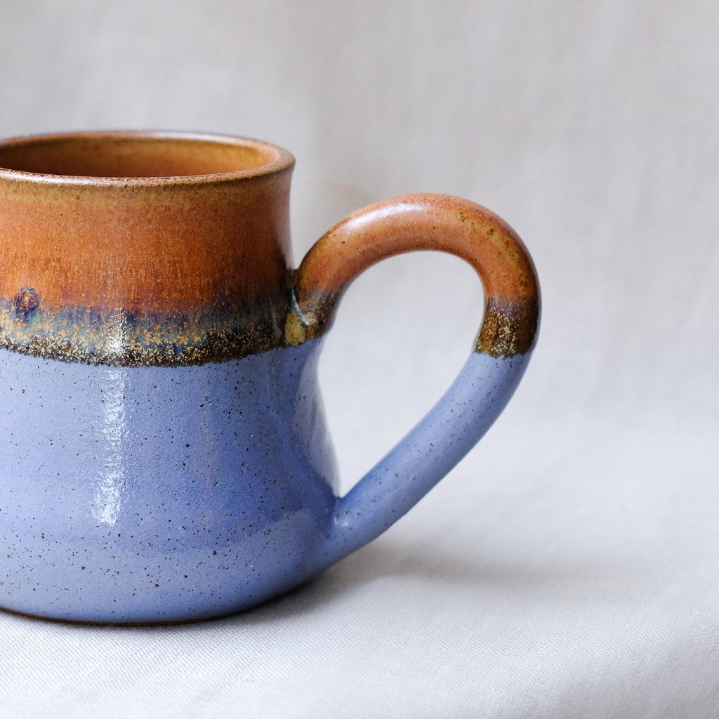 Lilac and Brown Ceramic Mug - Sister the brand