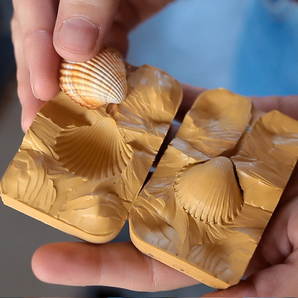 Large Shell Pendant - Gold-Plated Silver - Sister the brand