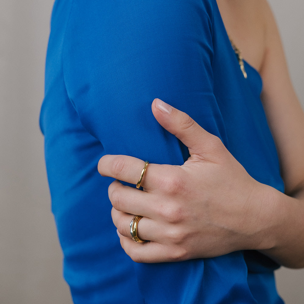 Kyma Ring - Gold-Plated Silver - Sister the brand