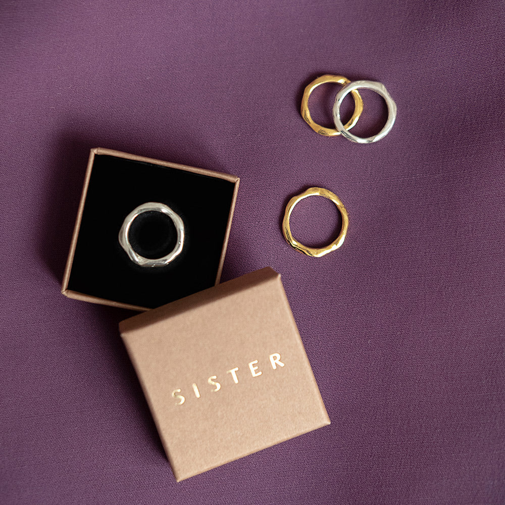 Kyma Ring - Gold-Plated Silver - Sister the brand