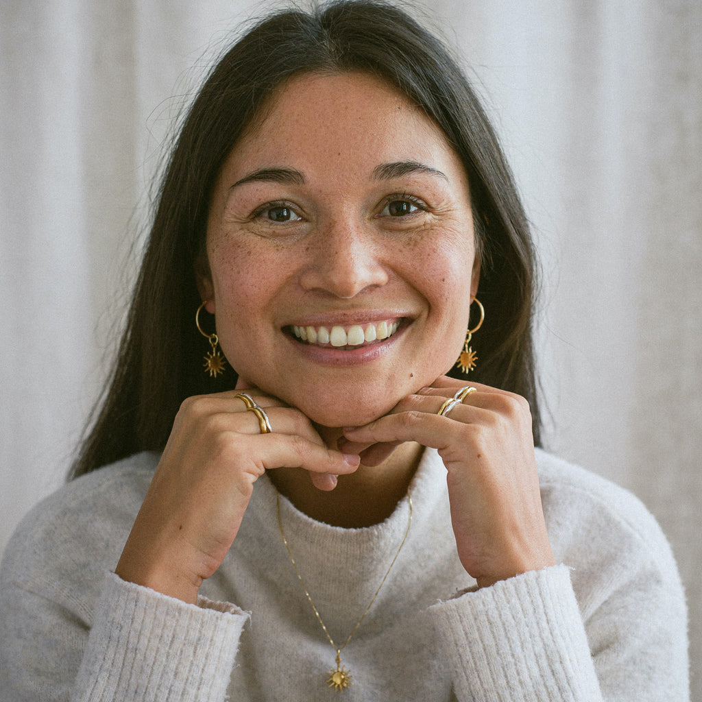 NANDI X SISTER Sun Pendant - Gold - Sister the brand